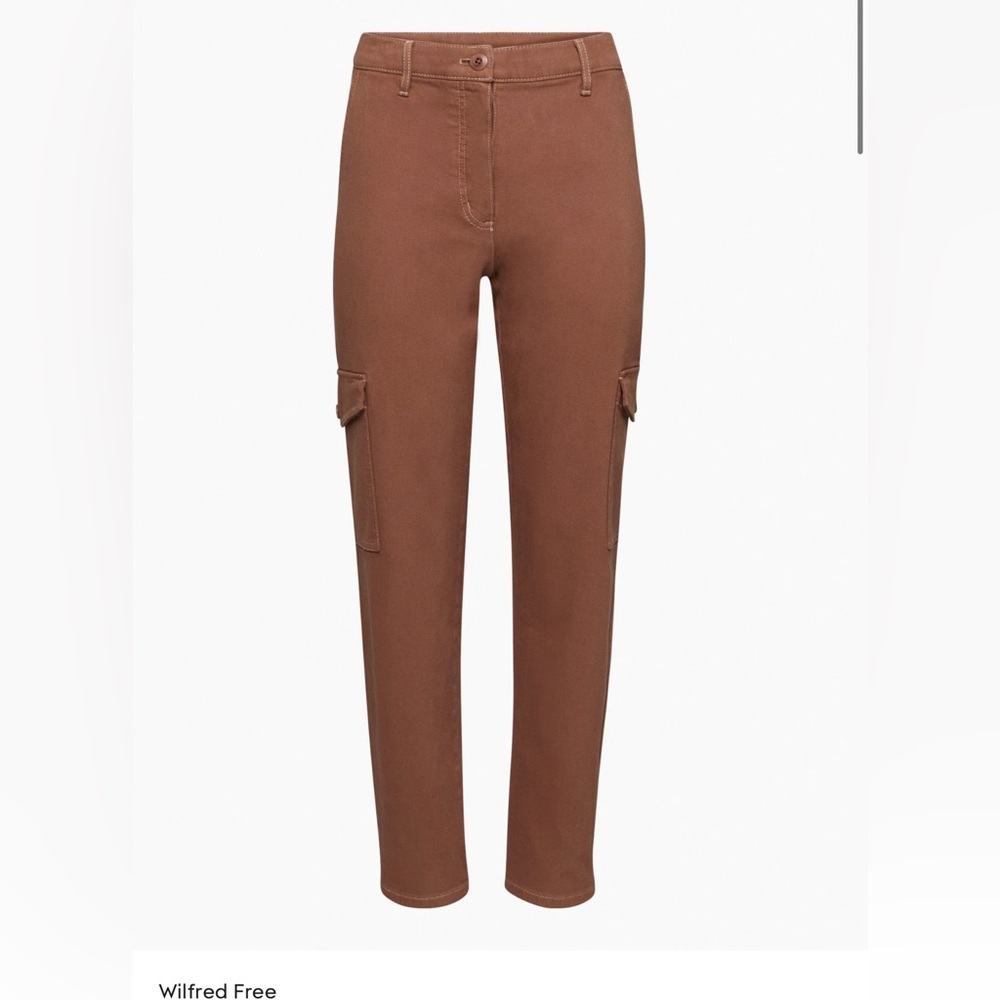 Aritzia Modern Cargo Pants— Cognac